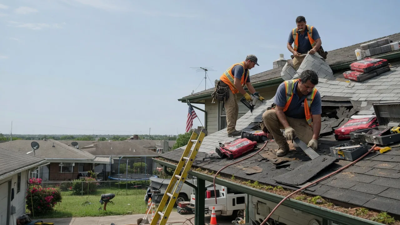 Roof Repair in Weatherford, OK near me